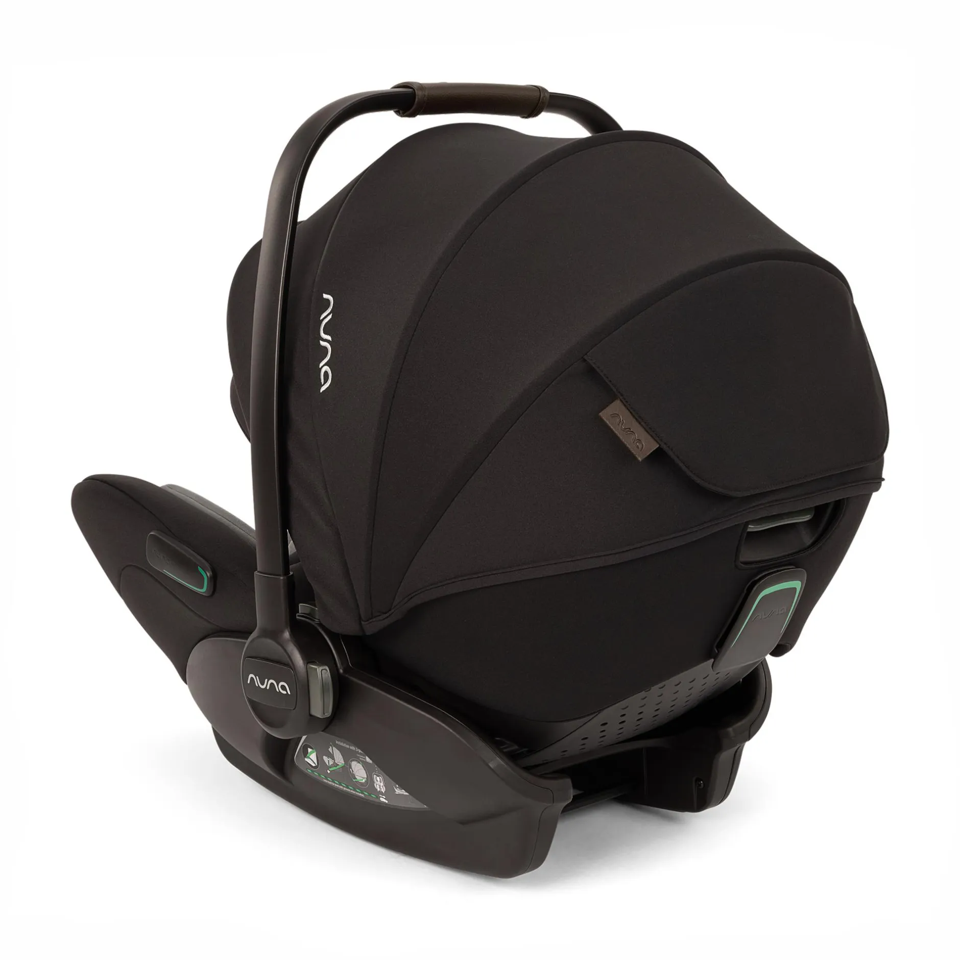 nuna ARRA flex Caviar*Kinder Babyschalen 0-13 Kg, Gruppe 0+