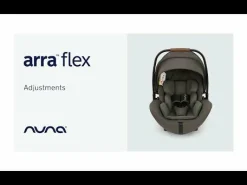 nuna ARRA flex Chestnut*Kinder Babyschalen 0-13 Kg, Gruppe 0+