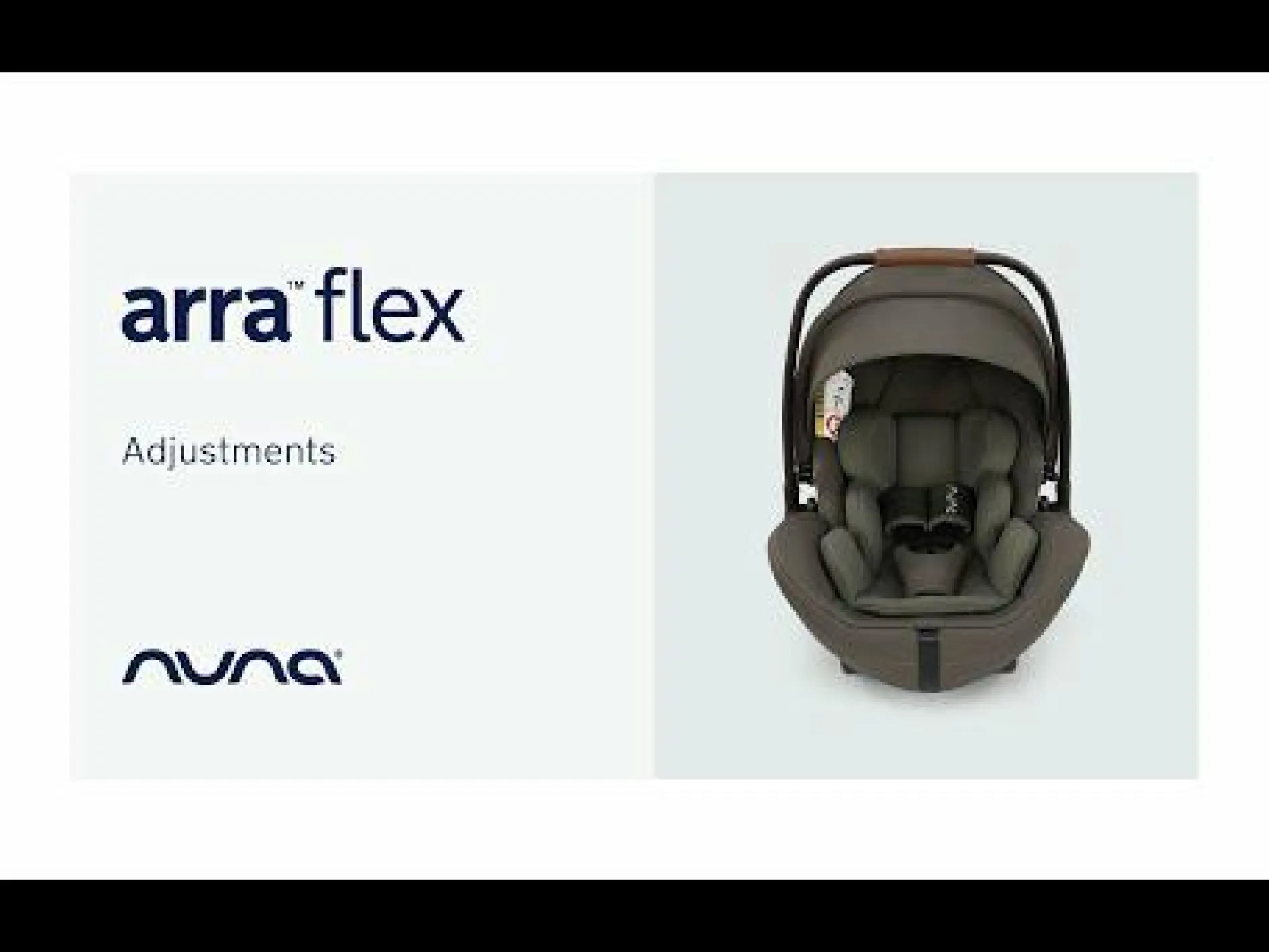 nuna ARRA flex Chestnut*Kinder Babyschalen 0-13 Kg, Gruppe 0+