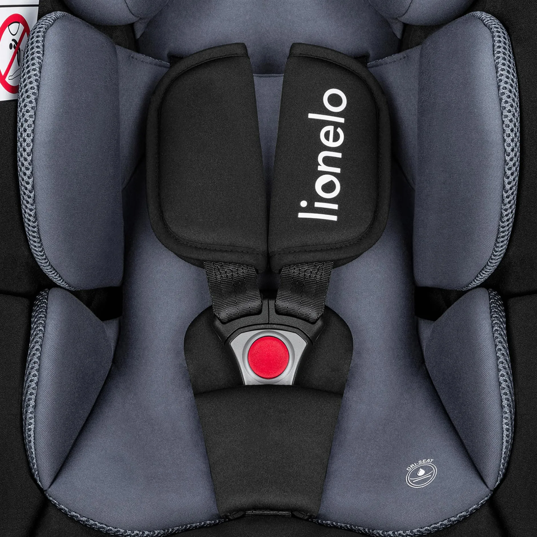 lionelo Astrid i-Size Black Grey*Kinder Babyschalen 0-13 Kg, Gruppe 0+