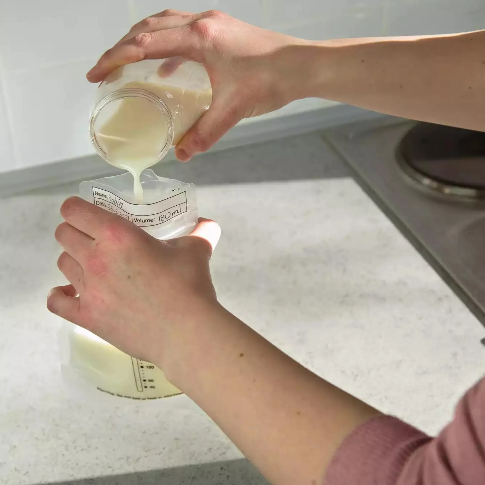 Alecto baby Aufbewahrungsbeutel für Muttermilch* Flaschen & Sauger