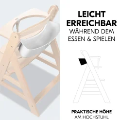 hauck Aufbewahrungsbox Alpha Winnie Pooh* Hochstuhl Zubehör|Deko & Accessoires