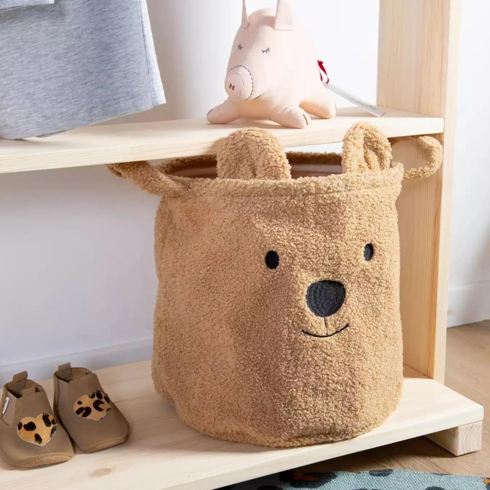 CHILDHOME Aufbewahrungskorb Teddy 30 x 30 x 30 cm* Deko & Accessoires