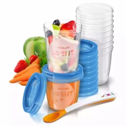 PHILIPS AVENT Aufbewahrungssystem für Babynahrung SCF721/20* Nahrungsbehälter