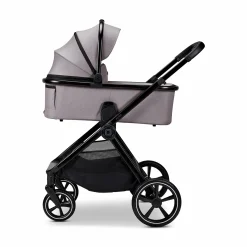 MOON AURA 2 in 1 Kombi-Kinderwagen Stone mit Babyschale Cosmo 2.0*Kinder Kinderwagen Komplettsets