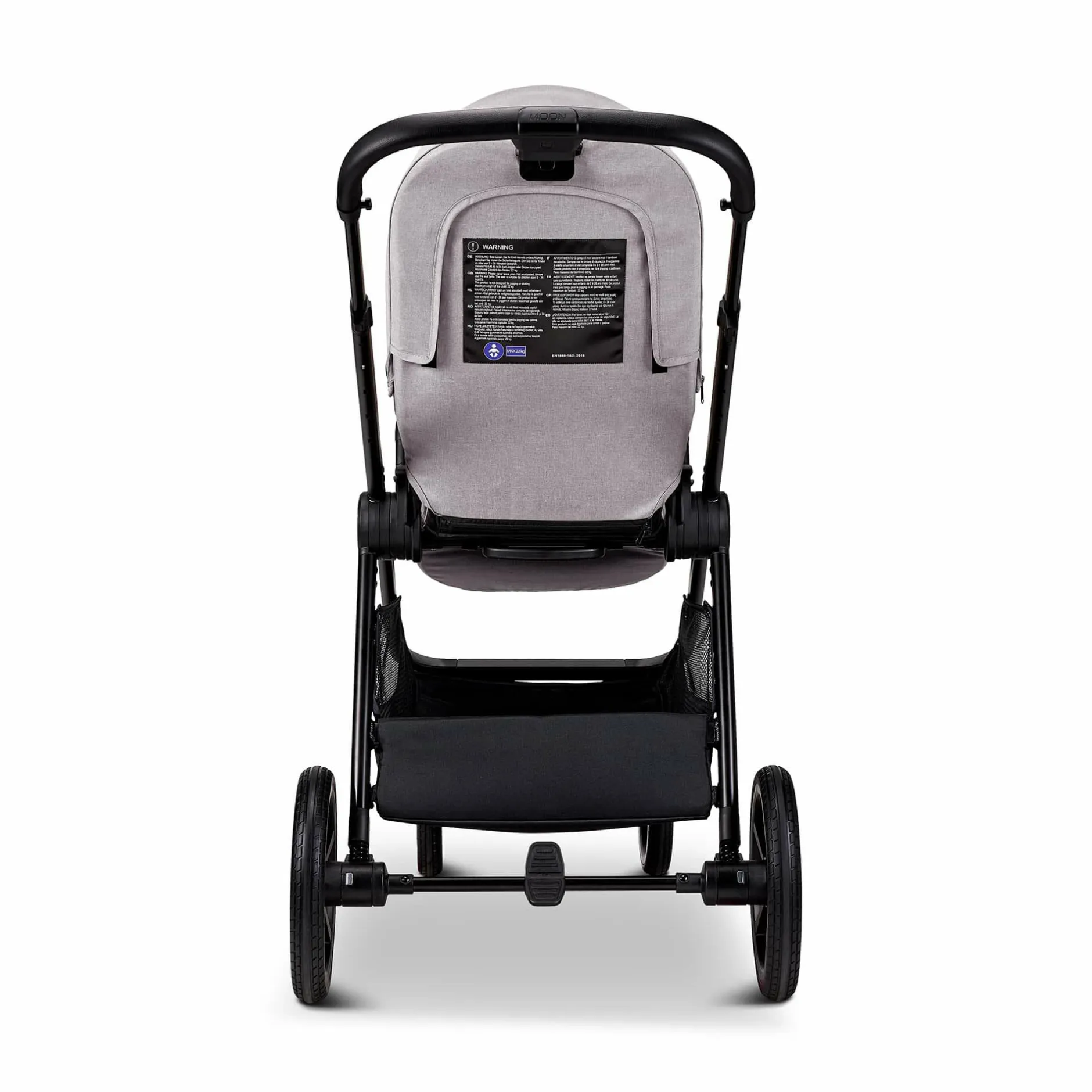 MOON AURA 2 in 1 Kombi-Kinderwagen Stone mit Babyschale Cosmo 2.0*Kinder Kinderwagen Komplettsets