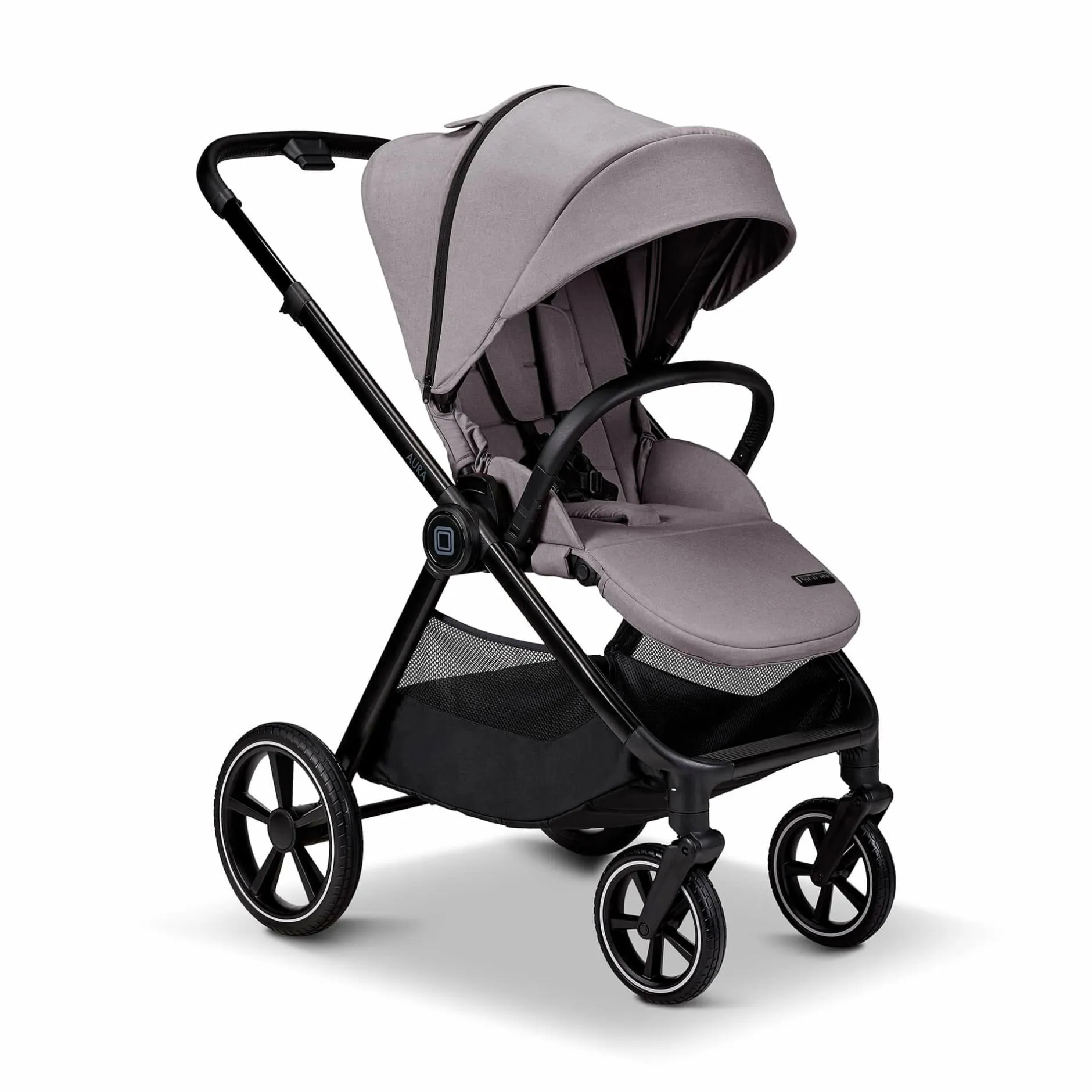 MOON AURA 2 in 1 Kombi-Kinderwagen Stone mit Babyschale Cosmo 2.0*Kinder Kinderwagen Komplettsets
