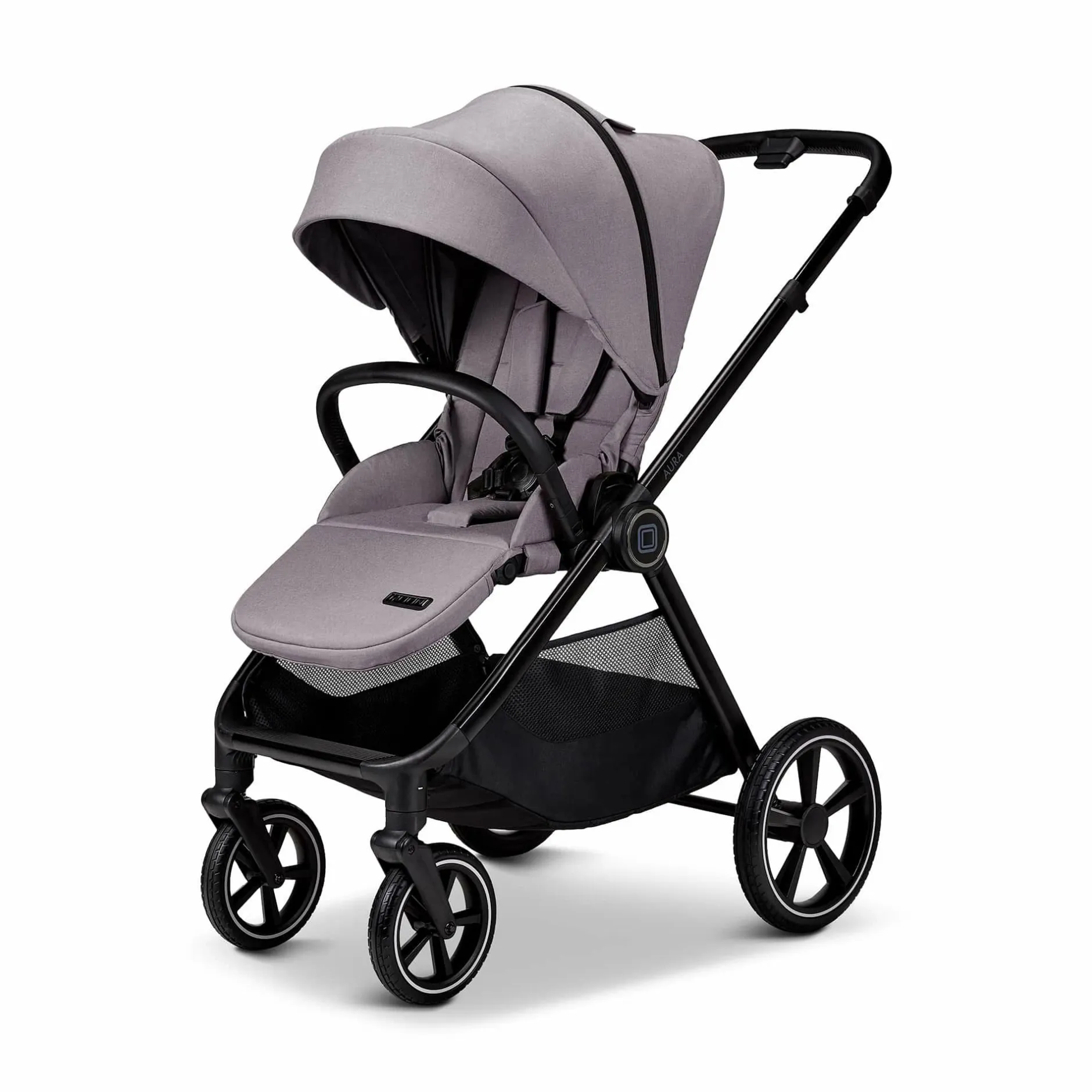 MOON AURA 2 in 1 Kombi-Kinderwagen Stone mit Babyschale Cosmo 2.0*Kinder Kinderwagen Komplettsets