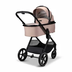 MOON AURA 2 in 1 Kombi-Kinderwagen Sand mit Babyschale Cosmo 2.0*Kinder Kinderwagen Komplettsets