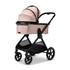 MOON AURA 2 in 1 Kombi-Kinderwagen Sand mit Babyschale Cosmo 2.0*Kinder Kinderwagen Komplettsets
