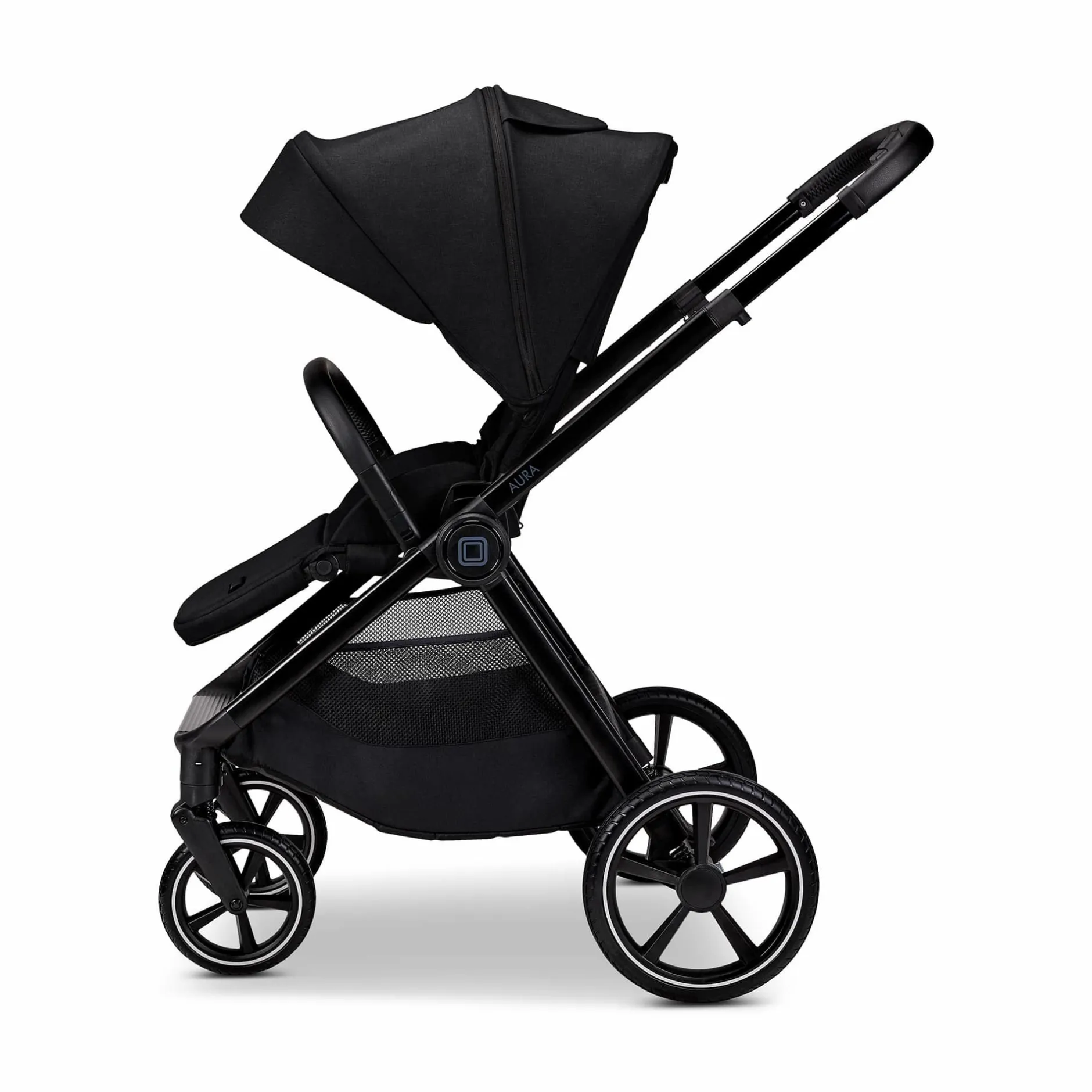 MOON AURA Onyx*Kinder Kombi-Kinderwagen