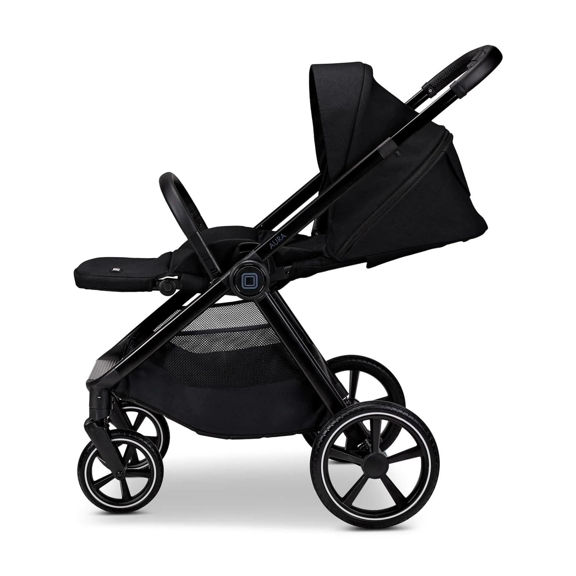 MOON AURA Onyx*Kinder Kombi-Kinderwagen