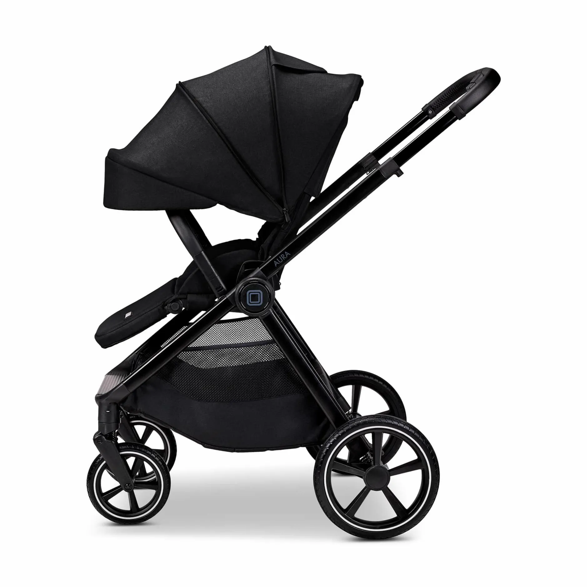 MOON AURA Onyx*Kinder Kombi-Kinderwagen