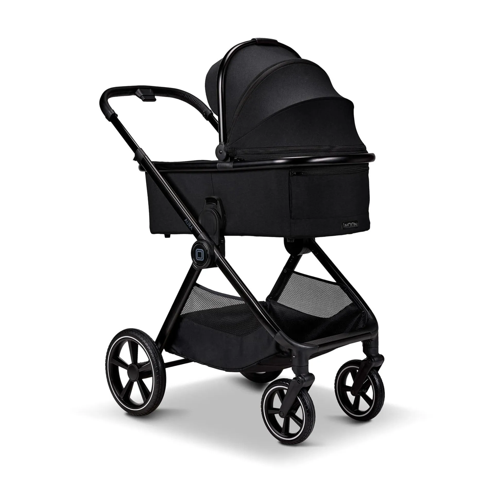 MOON AURA Onyx*Kinder Kombi-Kinderwagen