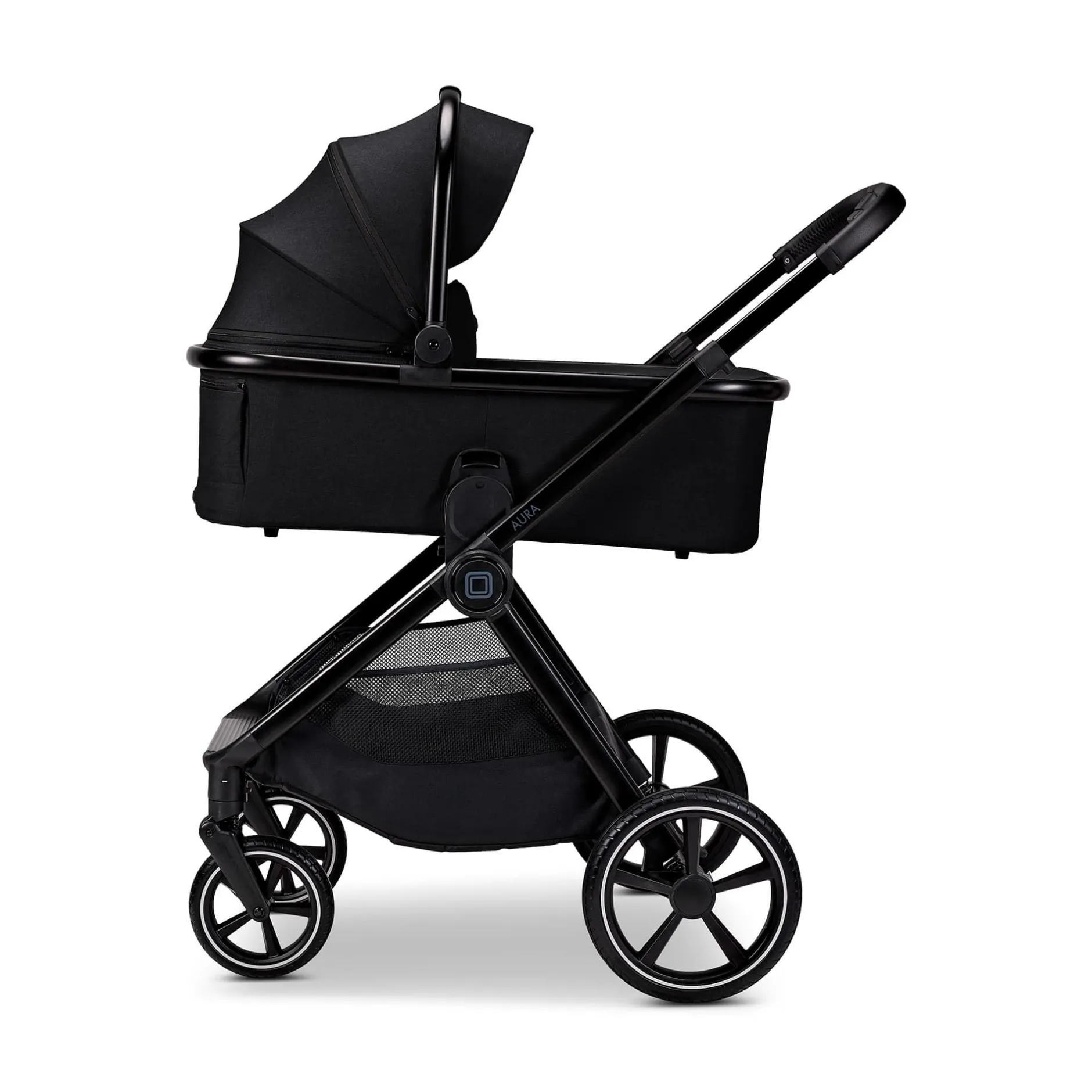 MOON AURA Onyx*Kinder Kombi-Kinderwagen