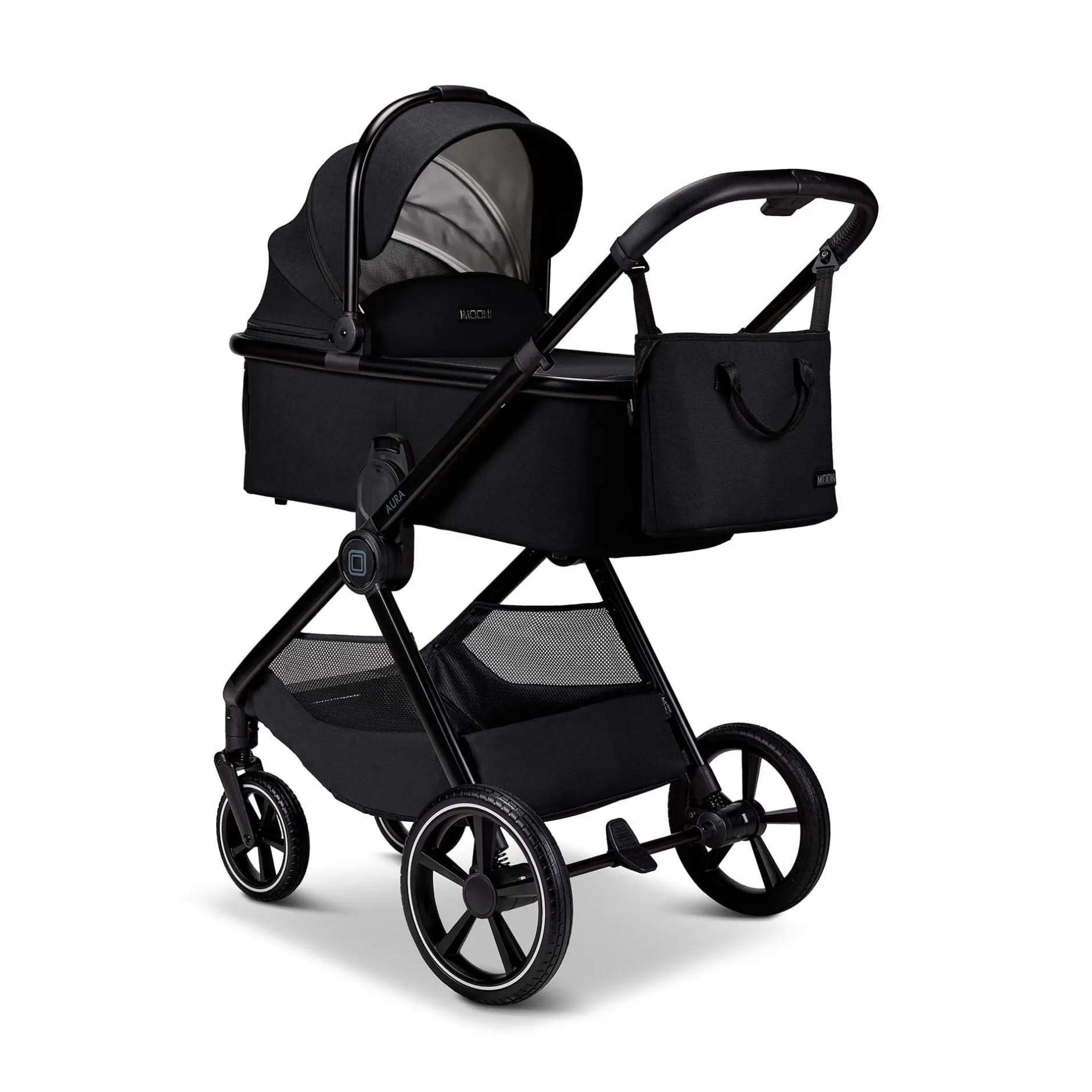 MOON AURA Onyx*Kinder Kombi-Kinderwagen