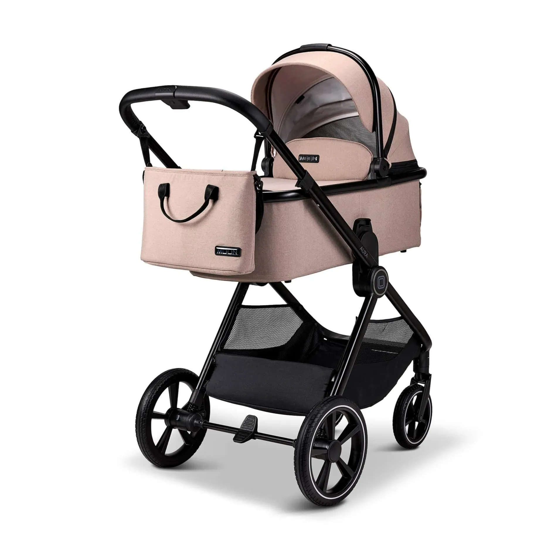 MOON AURA Sand*Kinder Kombi-Kinderwagen