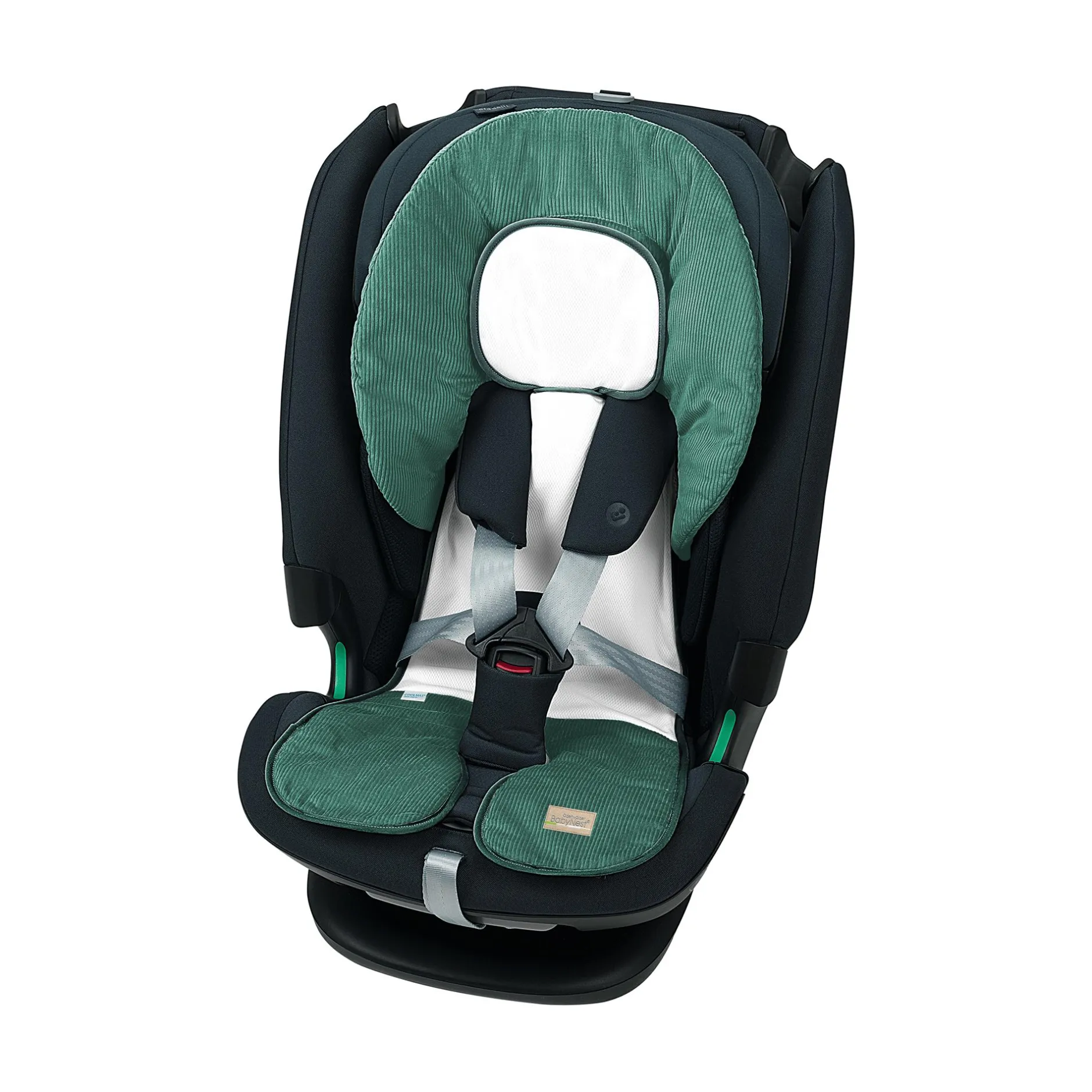 odenwu00e4lder Autositz Babycool-Auflage Eucalyptus Cool Cord*Kinder Kindersitz Zubehör