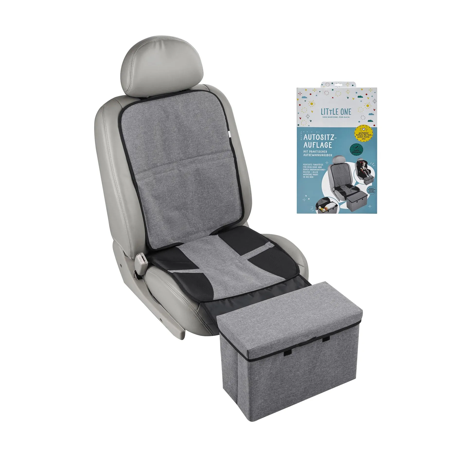 LITTLE ONE Autositzauflage mit Fußstütze*Kinder Kindersitz Zubehör