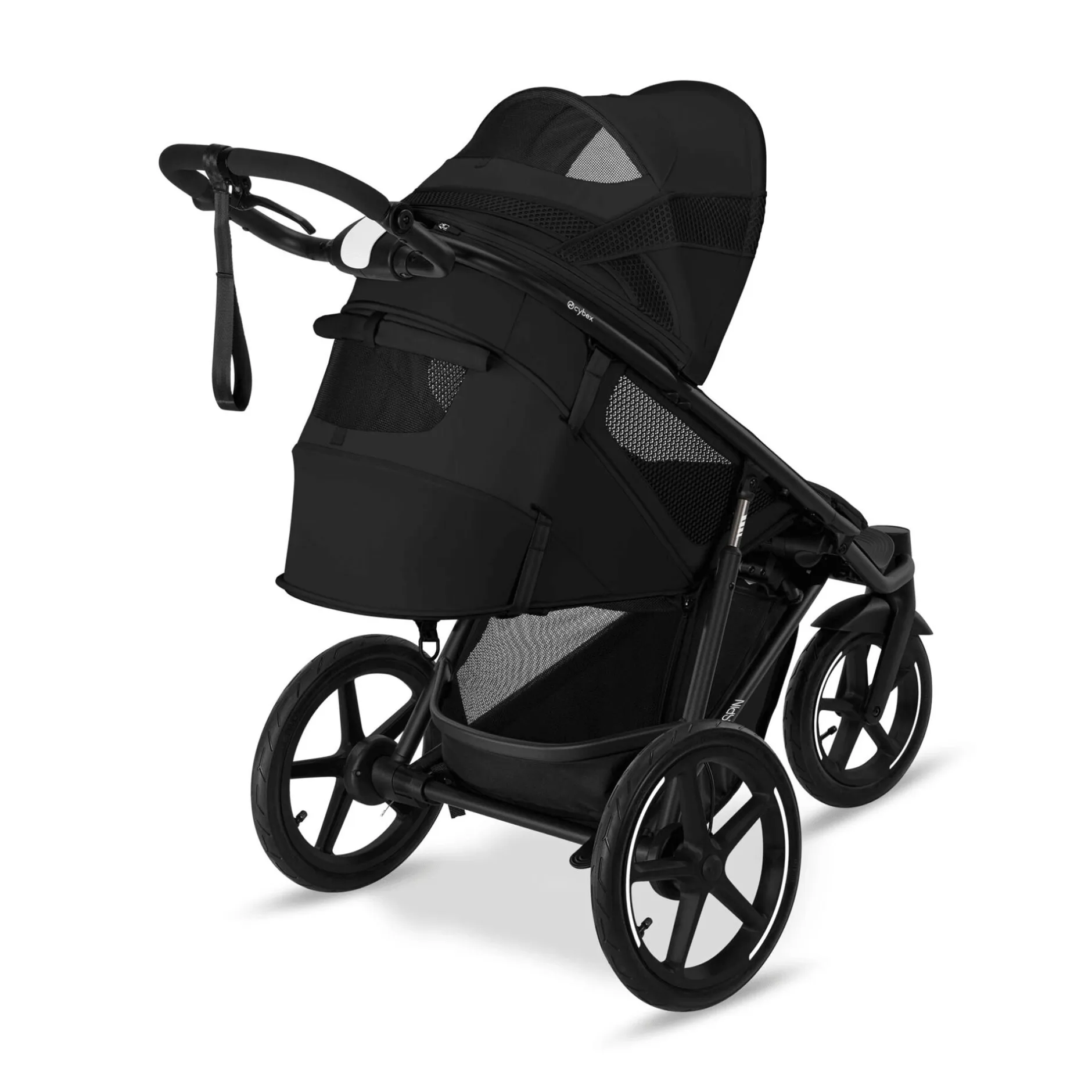 cybex Avi Spin Moon Black*Kinder Kombi-Kinderwagen