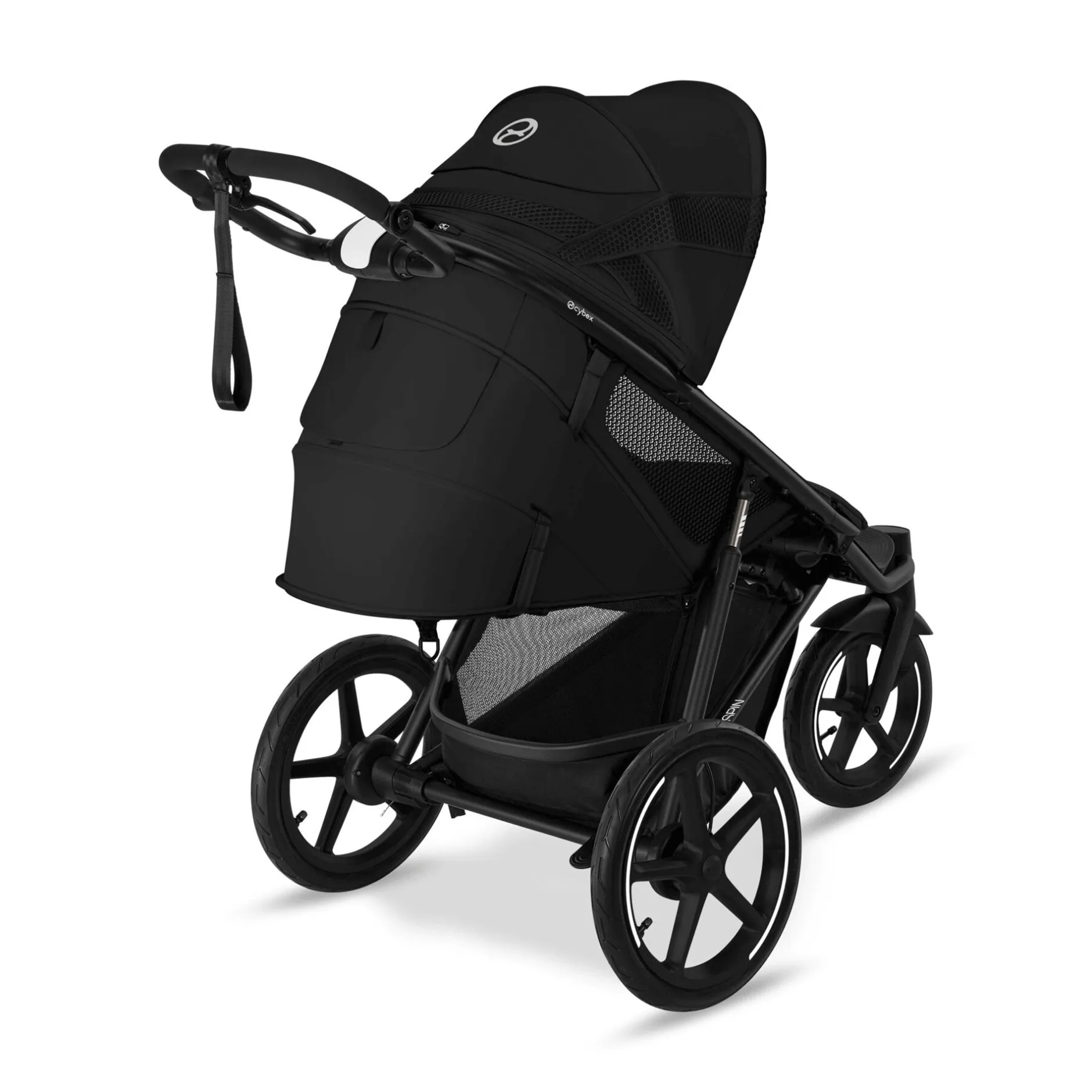 cybex Avi Spin Moon Black*Kinder Kombi-Kinderwagen