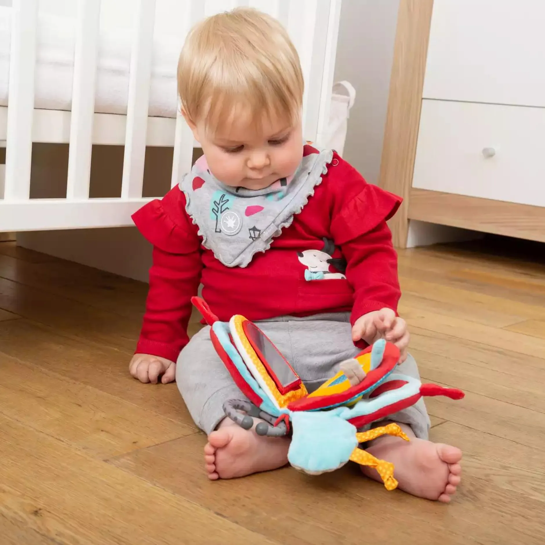 sigikid Baby Aktiv-Buch Marienkäfer*Kinder Kinderbücher