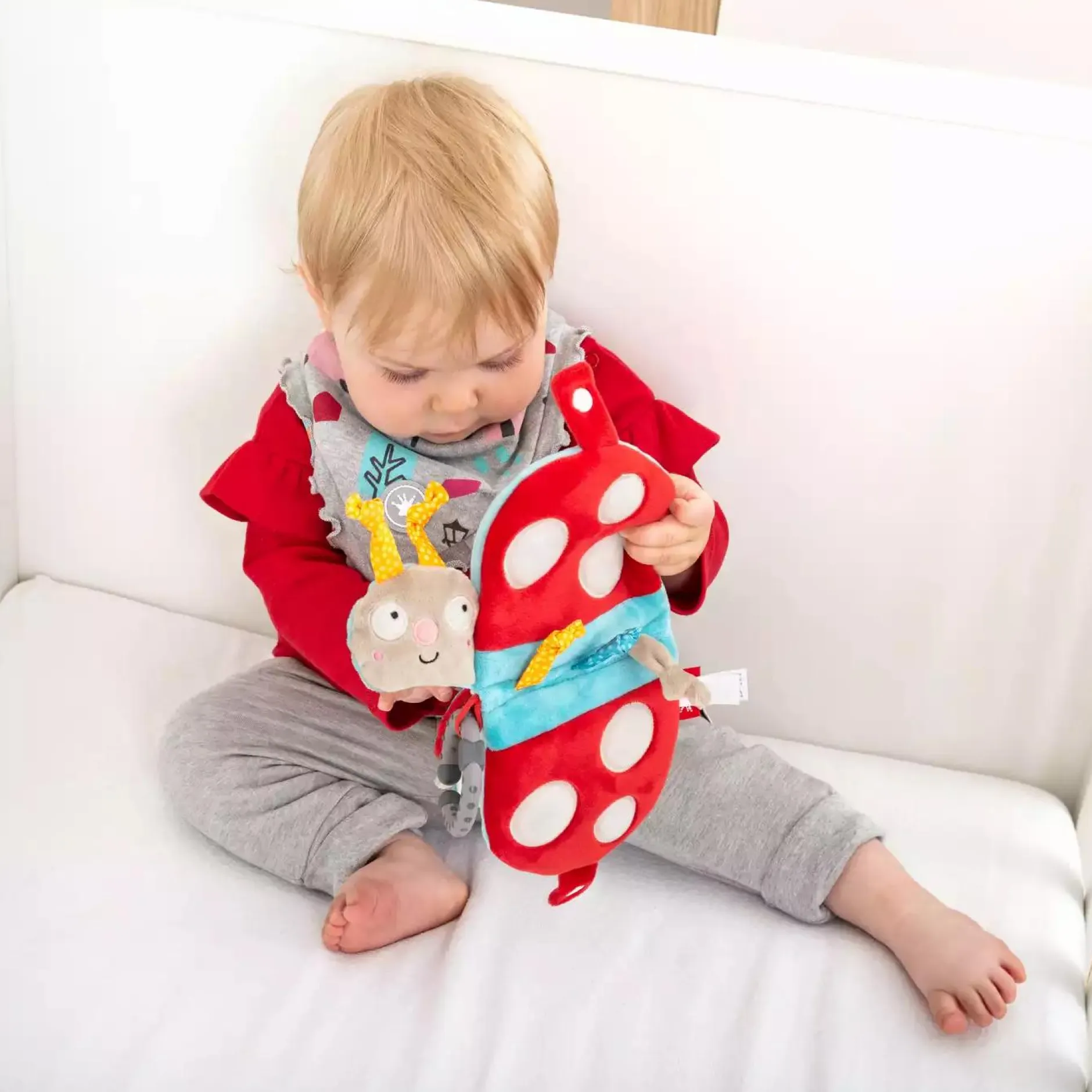 sigikid Baby Aktiv-Buch Marienkäfer*Kinder Kinderbücher