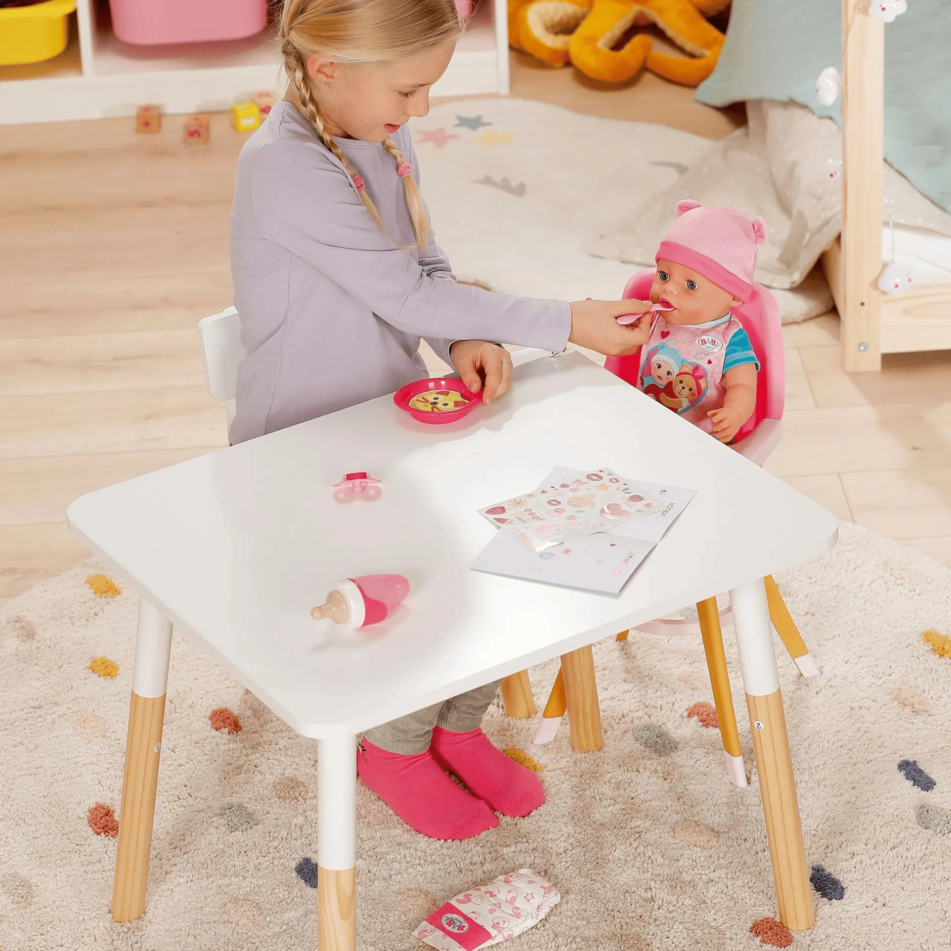 Zapf Creation BABY born Emma 43 cm*Kinder Puppen & Puppenwagen|Spielzeug Ab 3 Jahren