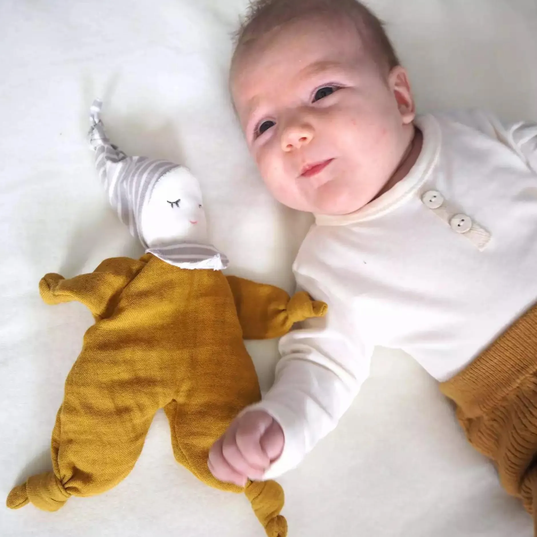 kikadu Baby Doll Mustard* Kuscheltiere
