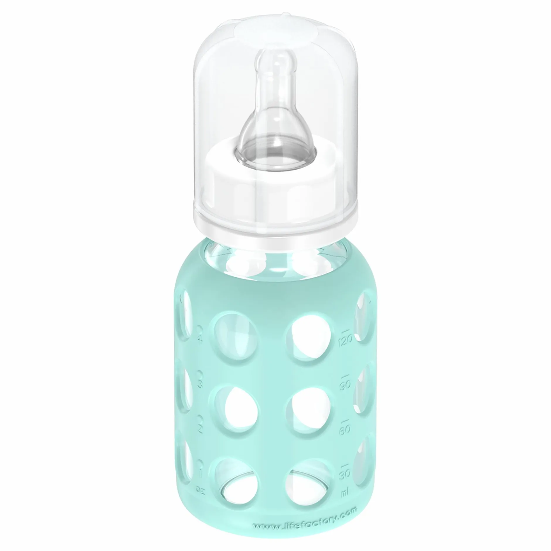 lifefactory Baby Glasflasche 120ml inkl. Sauger Gr.1* Flaschen & Sauger