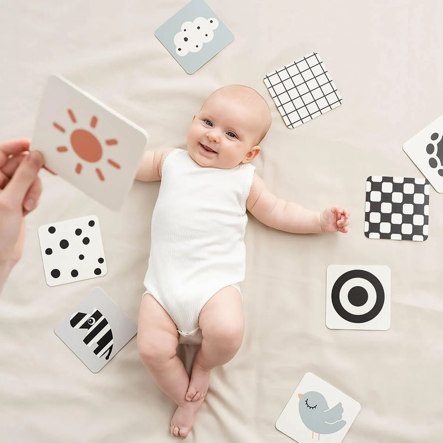 done by deer Baby Kontrastkarten 10er Pack*Kinder Lernspielzeug