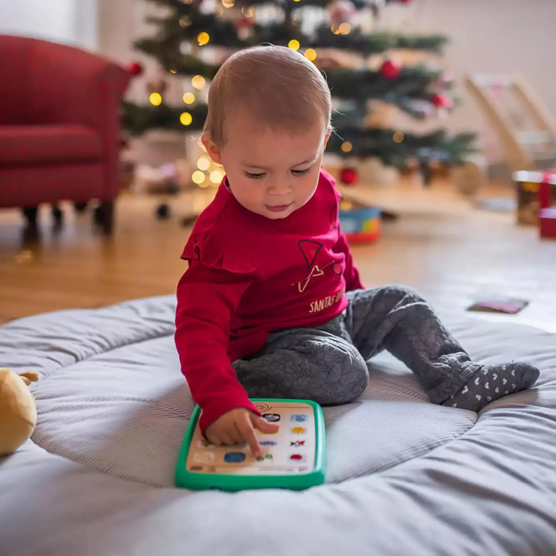 Hape Baby Lerntablet*Kinder Holzspielzeug
