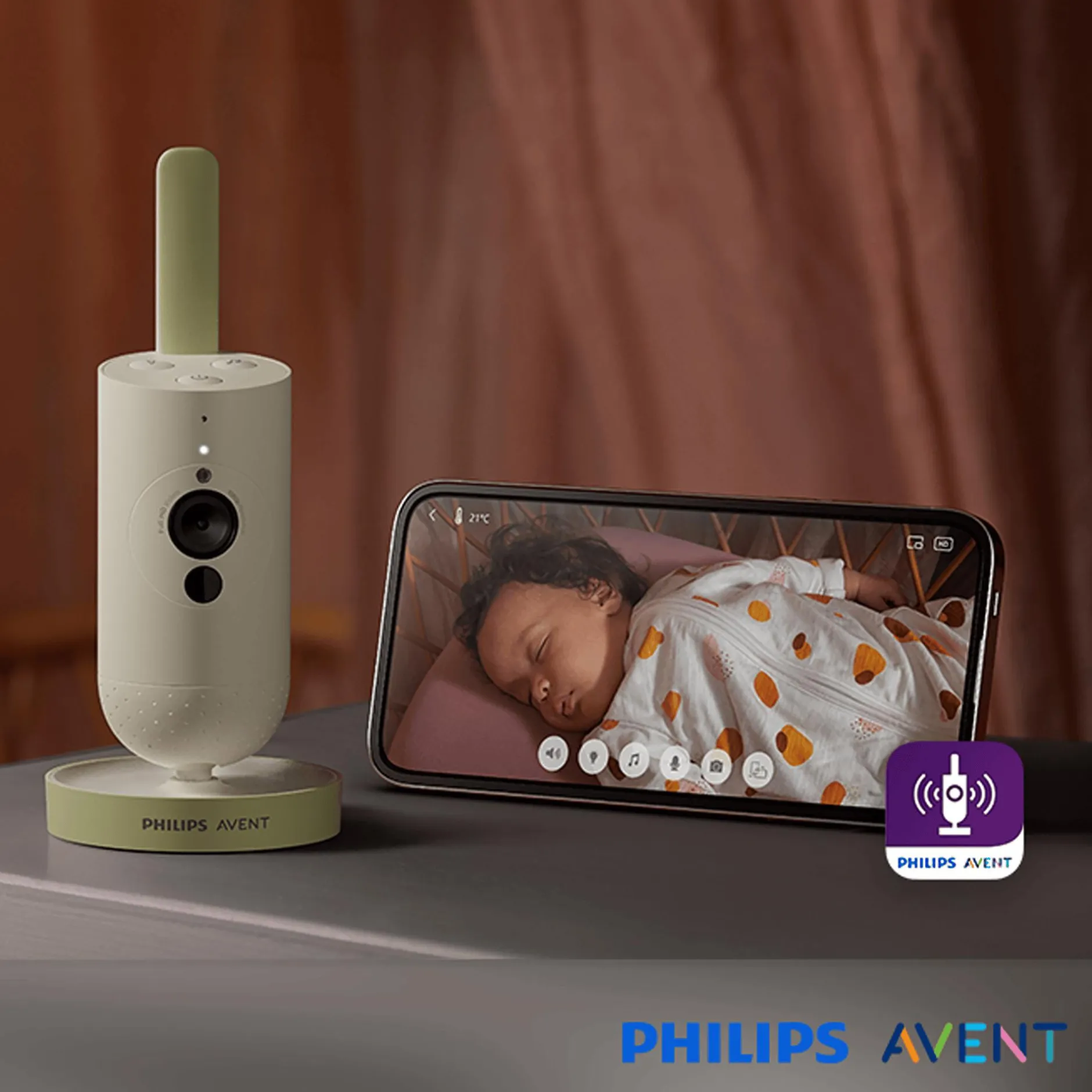PHILIPS AVENT Baby Monitor SCD643/26* Babyphone
