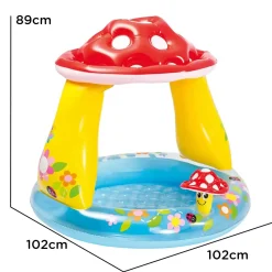 INTEX Baby Pool Pilz 102x89cm* Planschbecken & Zubehör