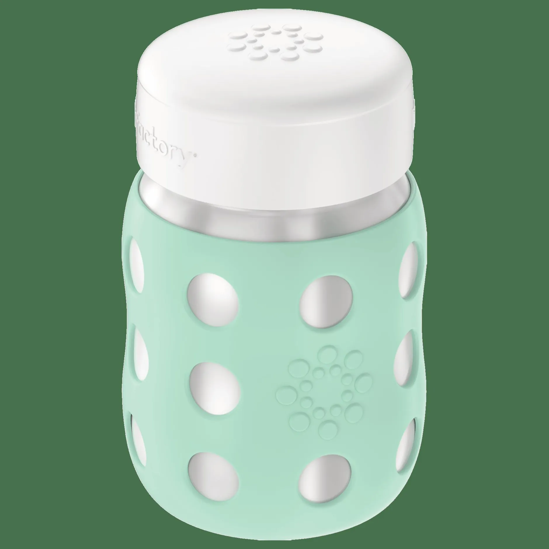 lifefactory Baby Weithalsflasche 235ml inkl. flachem Deckel* Flaschen & Sauger