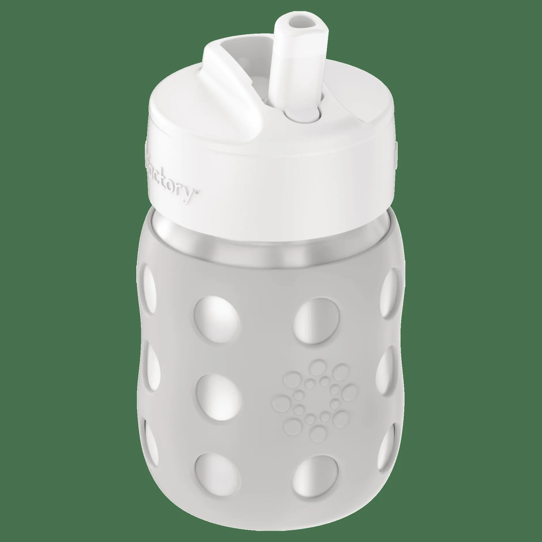 lifefactory Baby Weithalstrinkflasche 235ml inkl. Strohhalmdeckel* Flaschen & Sauger