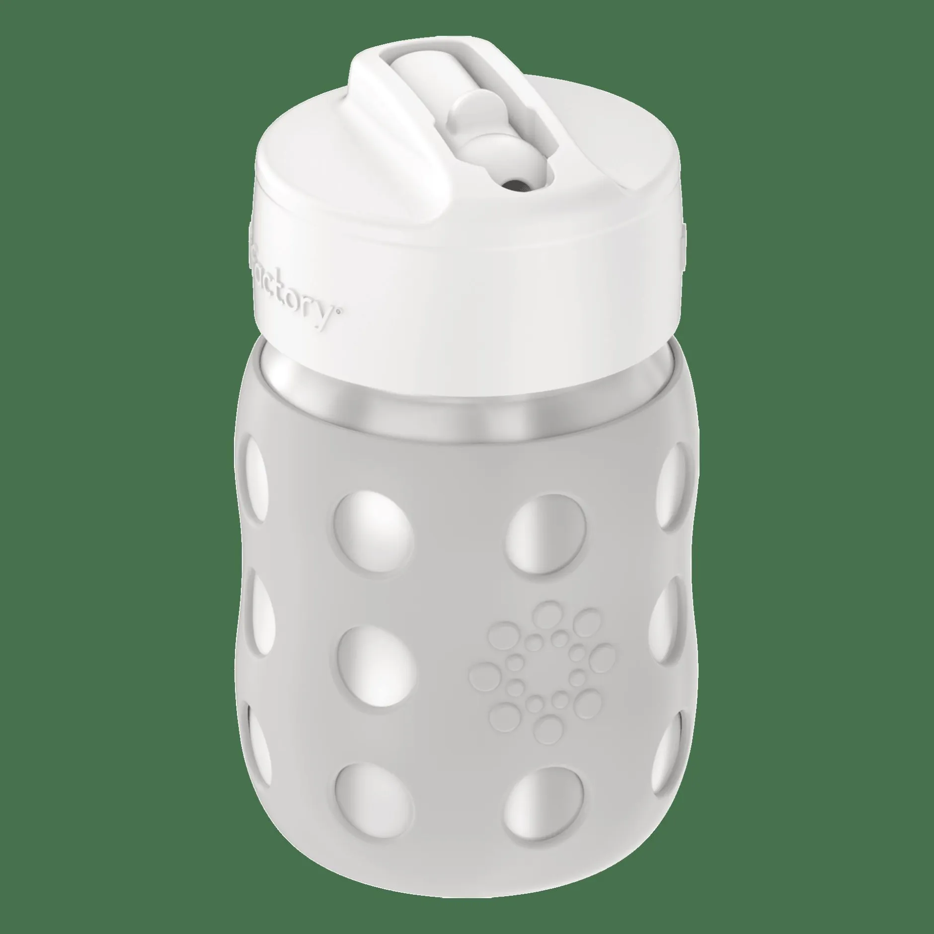 lifefactory Baby Weithalstrinkflasche 235ml inkl. Strohhalmdeckel* Flaschen & Sauger