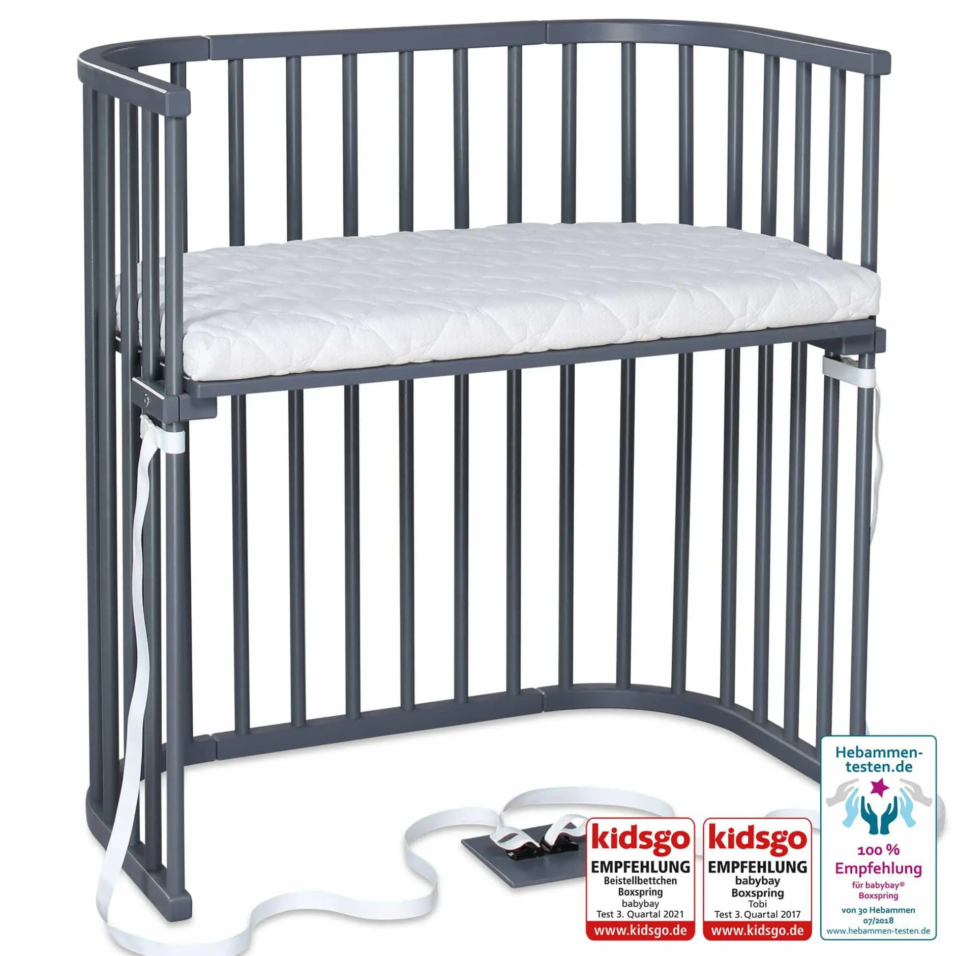 babybay Boxspring schiefer* Babybetten