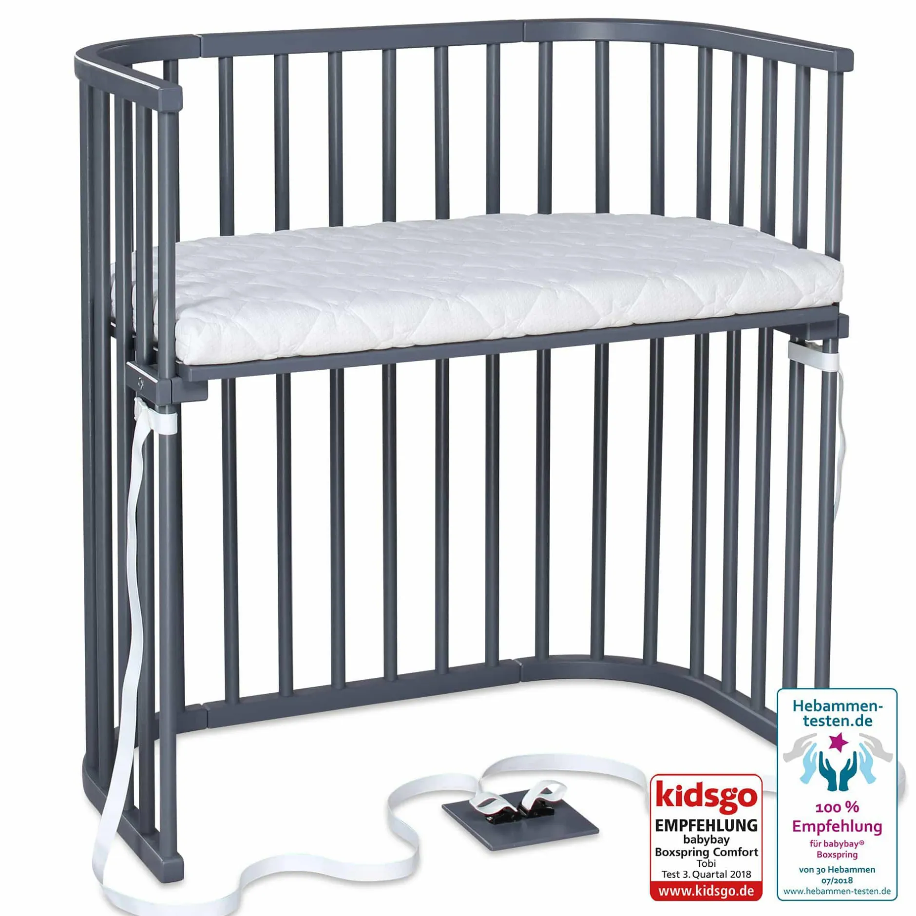 babybay Boxspring schiefer* Babybetten