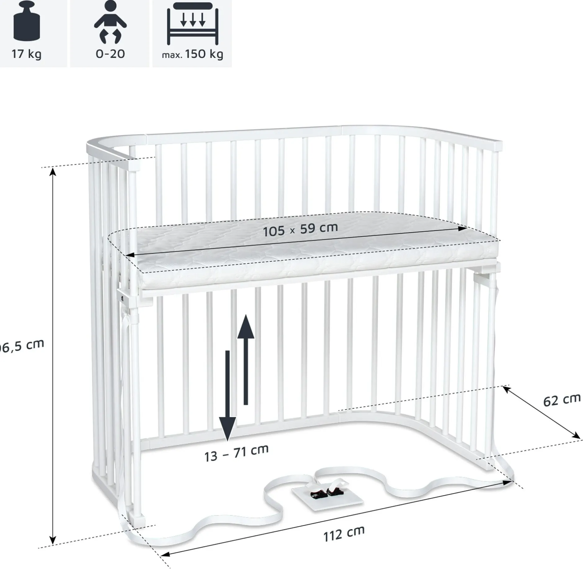 babybay Boxspring XXL* Babybetten