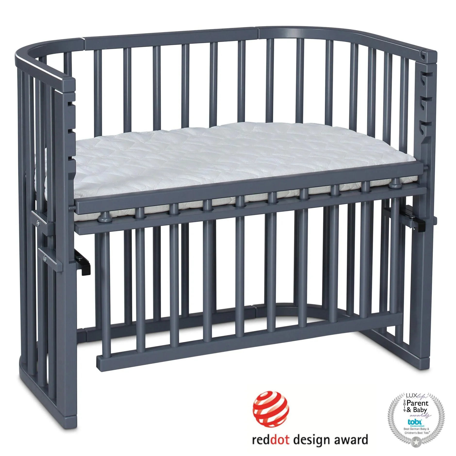 babybay Maxi Comfort Plus Schiefer* Babybetten