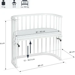 babybay Original weiß* Babybetten