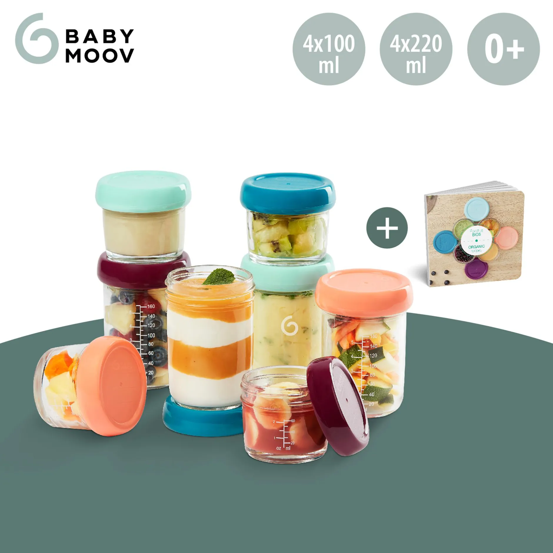 babymoov Babybols Glas Multiset* Nahrungsbehälter