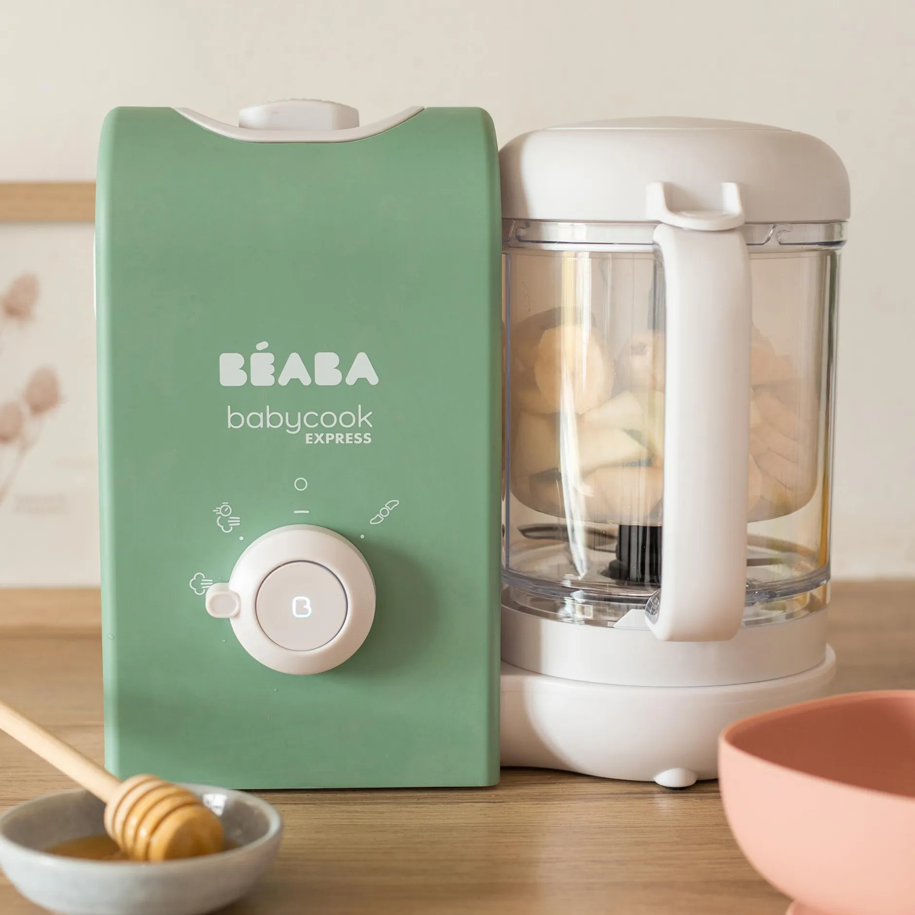 Bu00c8ABA Babycook Express® Salbei* Babykostwärmer