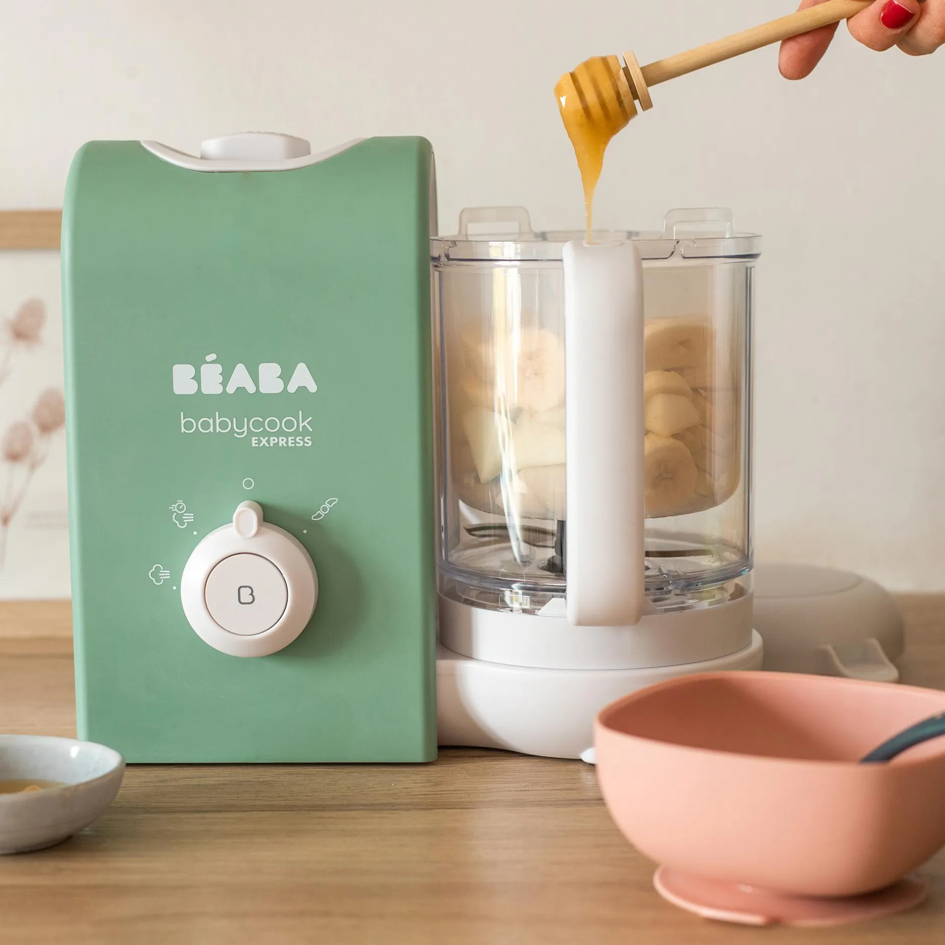 Bu00c8ABA Babycook Express® Salbei* Babykostwärmer