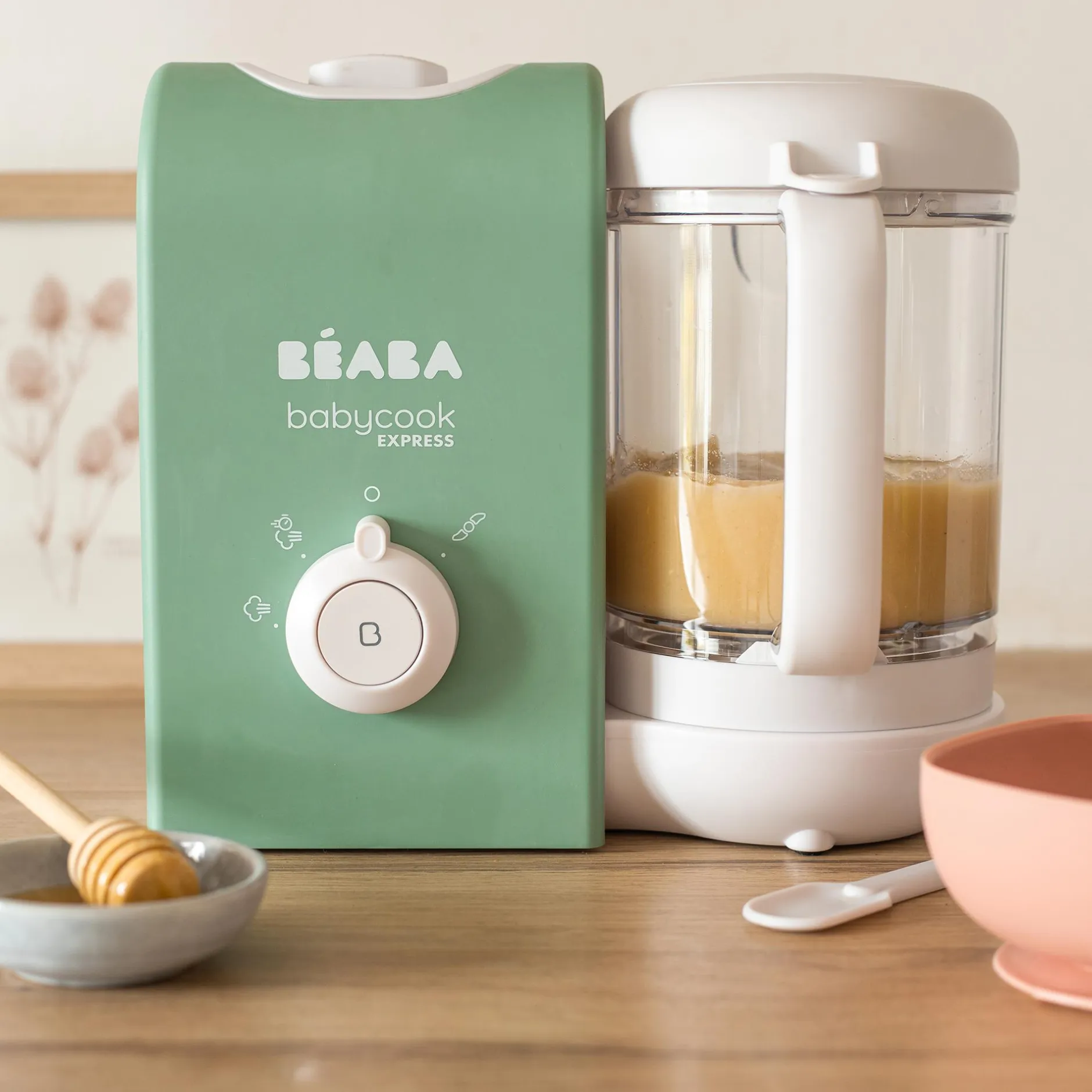 Bu00c8ABA Babycook Express® Salbei* Babykostwärmer
