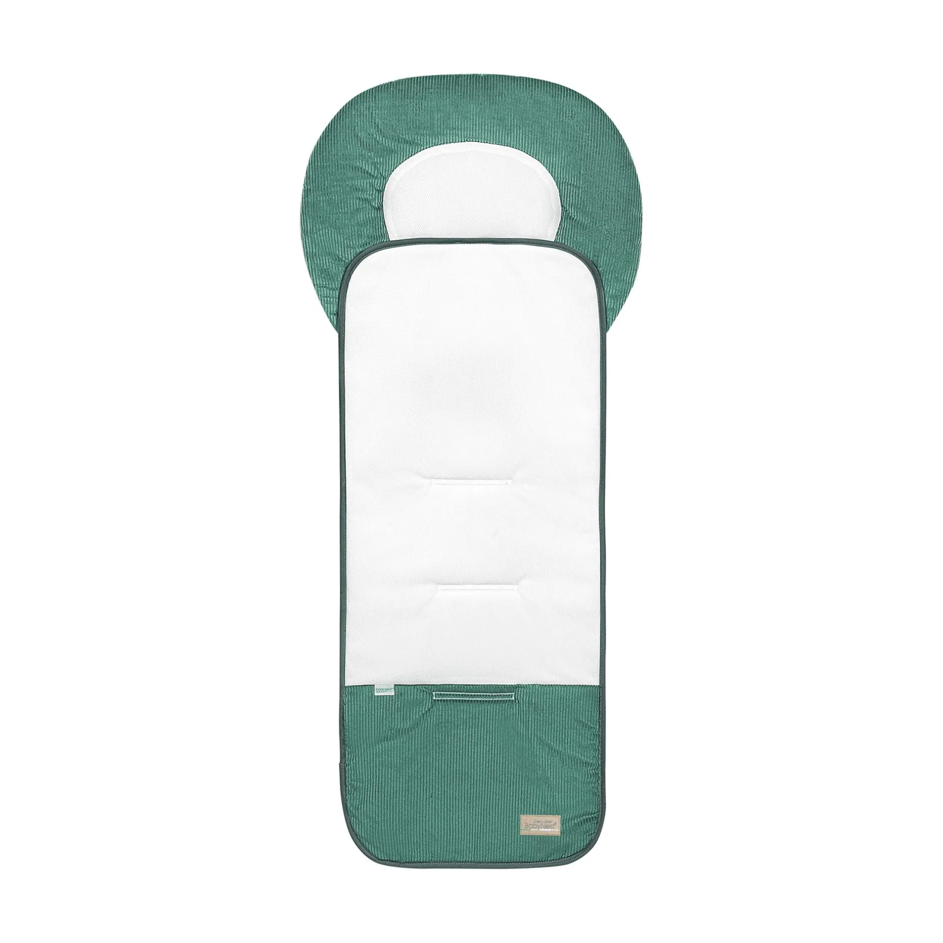 odenwu00e4lder Babycool-Auflage Eucalyptus Cool Cord*Kinder Kinderwagen Zubehör
