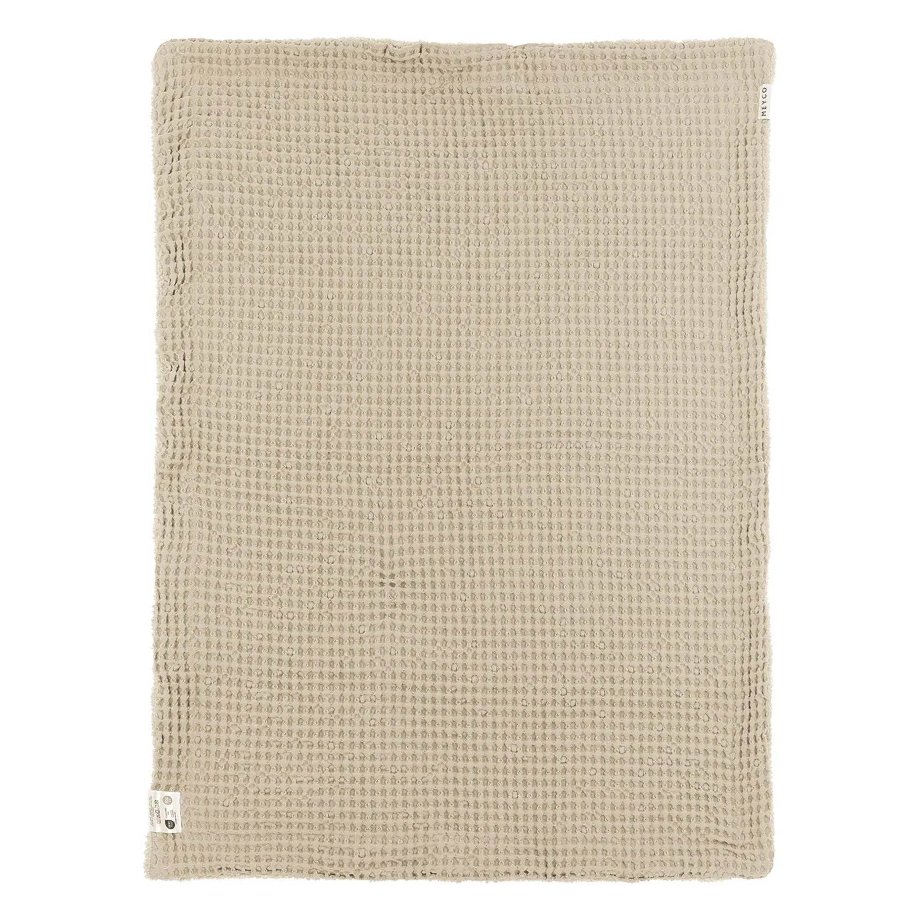 MEYCO Babydecke Waffel Teddy Sand* Bettausstattung