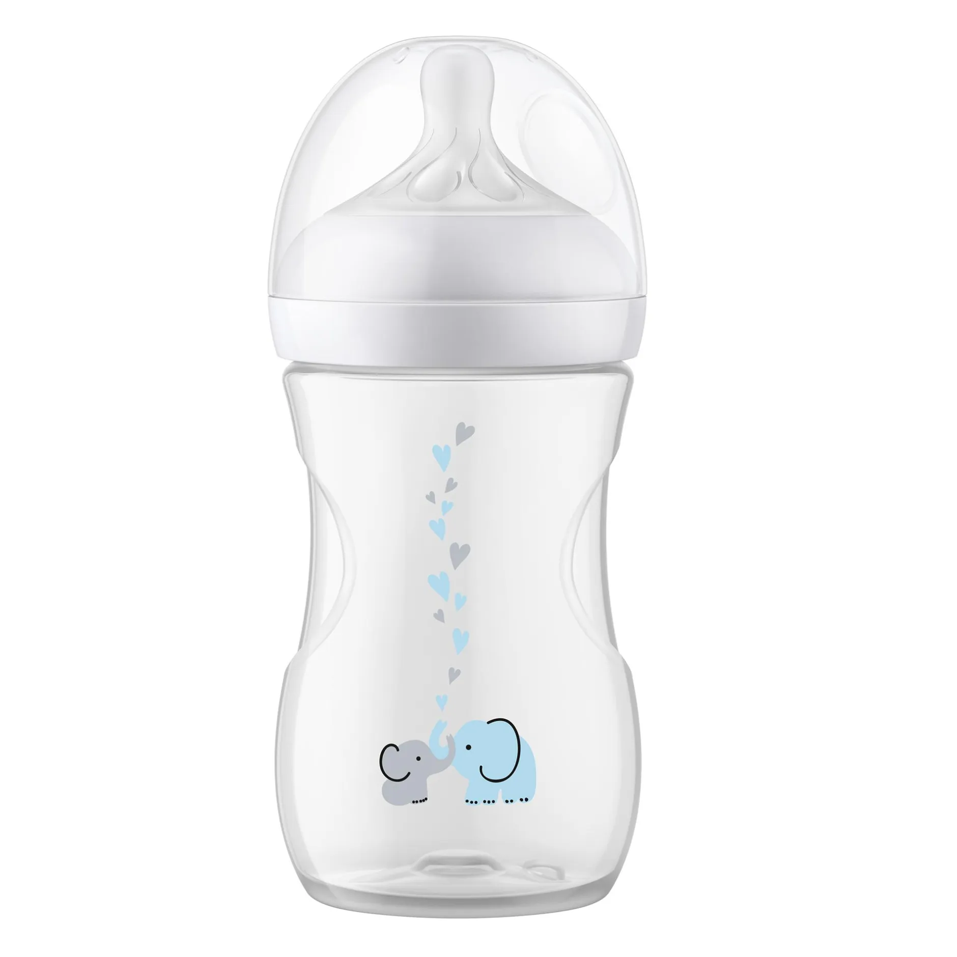 PHILIPS AVENT Babyflasche Natural Response AirFree Gr.3 260ml Elefant SCY673/81* Flaschen & Sauger