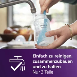 PHILIPS AVENT Babyflasche Natural Response AirFree Gr.3 260ml Bär SCY673/82* Flaschen & Sauger